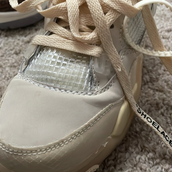 Jordan 4 off whites - Picture 7 of 7